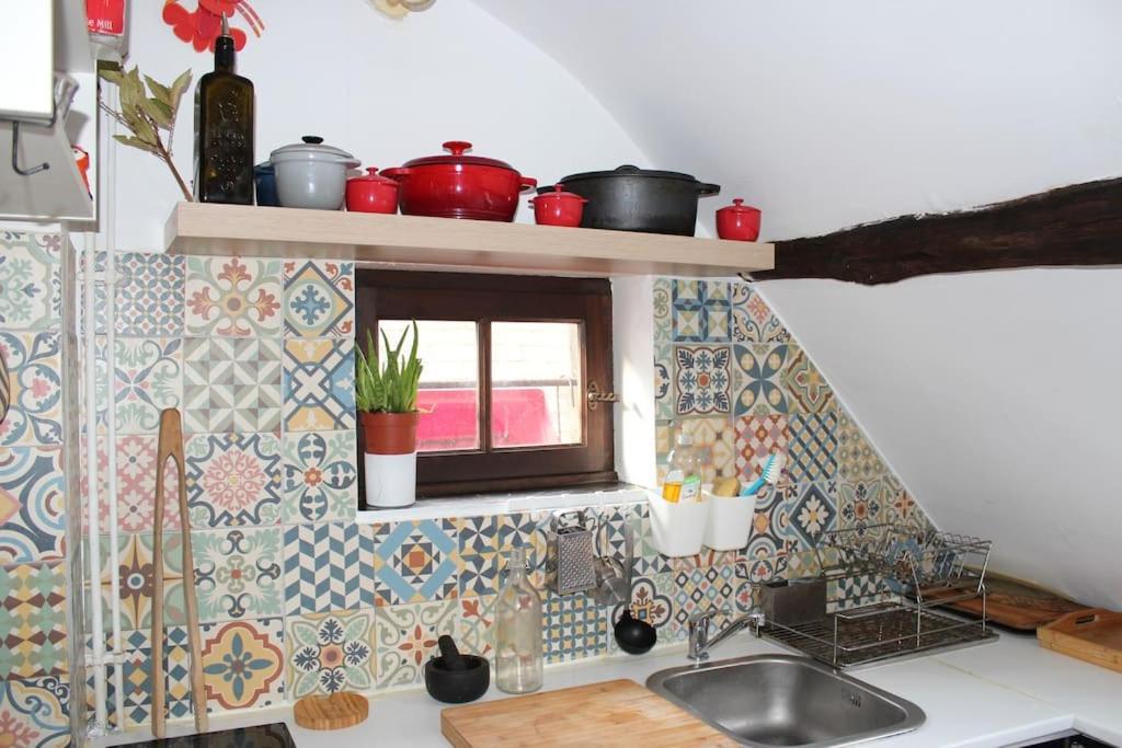Charmant Appartement Vieux ตูร์ ภายนอก รูปภาพ