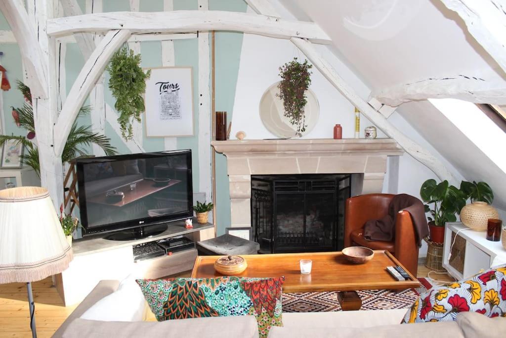 Charmant Appartement Vieux ตูร์ ภายนอก รูปภาพ